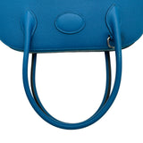 エルメス HERMES ボリード27 A刻印 ブルーザンジバル シルバー金具 エプソン レディース ショルダーバッグ