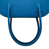 エルメス HERMES ボリード27 A刻印 ブルーザンジバル シルバー金具 エプソン レディース ショルダーバッグ