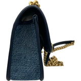 シャネル CHANEL デニムフラップバッグ AS5132 ブルー ゴールド金具 デニム/カーフ レディース ショルダーバッグ
