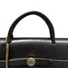 エルメス HERMES エールバッグアドPM □C刻 ブラックシルバー金具 トワル ユニセックス リュック・デイパック