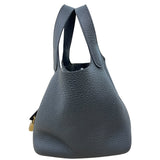 エルメス HERMES ピコタンロックPM W刻印 グリミスティ シャンパンゴールド金具 トリヨン レディース ハンドバッグ