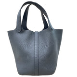 エルメス HERMES ピコタンロックPM W刻印 グリミスティ シャンパンゴールド金具 トリヨン レディース ハンドバッグ