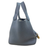 エルメス HERMES ピコタンロックPM W刻印 グリミスティ シャンパンゴールド金具 トリヨン レディース ハンドバッグ