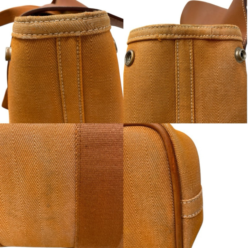 エルメス HERMES ヴァルパライソPM ▢M刻印 オレンジ トワル・スイフト