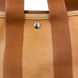 エルメス HERMES ヴァルパライソPM ▢M刻印 オレンジ トワル･スイフト ユニセックス ハンドバッグ