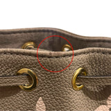 ルイ・ヴィトン LOUIS VUITTON ナノノエ M46291 ベージュ モノグラム・アンプラント レディース ショルダーバッグ