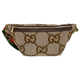 グッチ GUCCI ジャンボGGベルトバッグ 696031 ブラウン GGキャンバス ユニセックス ウエストバッグ