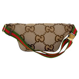 グッチ GUCCI ジャンボGGベルトバッグ 696031 ブラウン GGキャンバス ユニセックス ウエストバッグ