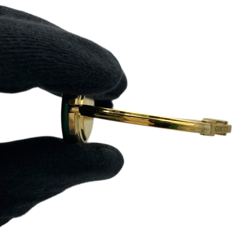 グッチ GUCCI チェンジベゼル 11/12.2 ホワイト ゴールドプレーテッド