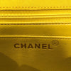 シャネル CHANEL マトラッセ セミショルダーバッグ イエロー/ゴールド金具 ナイロン レディース ハンドバッグ