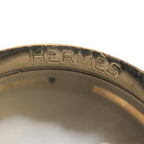 エルメス HERMES リュバンスカーフリング ゴールド メタル レディース スカーフリング