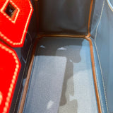 エルメス HERMES バーキン25　キャンディ ▢P刻印 ルージュカザック･ブルータラサ/シャンパンゴールド金具 エプソン レディース ハンドバッグ