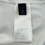 ルイ・ヴィトン LOUIS VUITTON MISONロゴ 半袖ニットTシャツ HLN31W ホワイト コットン メンズ 半袖Ｔシャツ