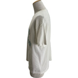 ルイ・ヴィトン LOUIS VUITTON MISONロゴ 半袖ニットTシャツ HLN31W ホワイト コットン メンズ 半袖Ｔシャツ