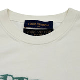 ルイ・ヴィトン LOUIS VUITTON MISONロゴ 半袖ニットTシャツ HLN31W ホワイト コットン メンズ 半袖Ｔシャツ
