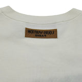 ルイ・ヴィトン LOUIS VUITTON MISONロゴ 半袖ニットTシャツ HLN31W ホワイト コットン メンズ 半袖Ｔシャツ