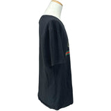 グッチ GUCCI ロゴプリント半袖Tシャツ 440103 ブラック コットン メンズ 半袖Ｔシャツ