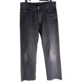 バレンシアガ BALENCIAGA ストレートデニムパンツ 486225 ブラック デニム レディース デニムパンツ
