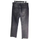 バレンシアガ BALENCIAGA ストレートデニムパンツ 486225 ブラック デニム レディース デニムパンツ