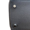 エルメス HERMES ケリー28　内縫い W刻印 ブラック/シルバー金具 トゴ レディース ハンドバッグ