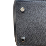 エルメス HERMES ケリー28　内縫い W刻印 ブラック/シルバー金具 トゴ レディース ハンドバッグ