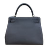 エルメス HERMES ケリー28　内縫い W刻印 ブラック/シルバー金具 トゴ レディース ハンドバッグ