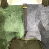 エルメス HERMES ピコタンロックMM ブルーニュイ　ヴェールボスフォール トリヨン　 ユニセックス ハンドバッグ