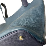 エルメス HERMES ピコタンロックMM ブルーニュイ　ヴェールボスフォール トリヨン　 ユニセックス ハンドバッグ