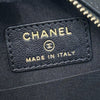 シャネル CHANEL ラウンド　チェーンポシェット ブラック ラムスキン レディース ショルダーバッグ