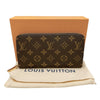 ルイ・ヴィトン LOUIS VUITTON ジッピー・ウォレット M41895 ブラウン/フューシャ　ゴールド金具 モノグラム レディース 長財布