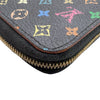 ルイ・ヴィトン LOUIS VUITTON ジッピー・コインパース M93740 ノワール ゴールド金具 モノグラム・マルチカラー レディース コインケース