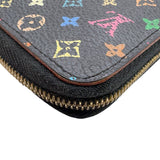 ルイ・ヴィトン LOUIS VUITTON ジッピー・コインパース M93740 ノワール ゴールド金具 モノグラム・マルチカラー レディース コインケース