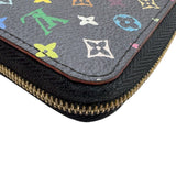 ルイ・ヴィトン LOUIS VUITTON ジッピー・コインパース M93740 ノワール ゴールド金具 モノグラム・マルチカラー レディース コインケース