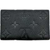 ルイ・ヴィトン LOUIS VUITTON ミュルティクレ 6 M64421 ブラック モノグラム・アンプラント ユニセックス キーケース