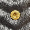 サンローラン SAINT LAURENT カサンドラ チェーンウォレット 377828 ブラック ゴールド金具 グレインカーフ レディース ショルダーストラップ