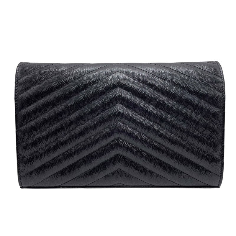 サンローラン SAINT LAURENT カサンドラ チェーンウォレット 377828