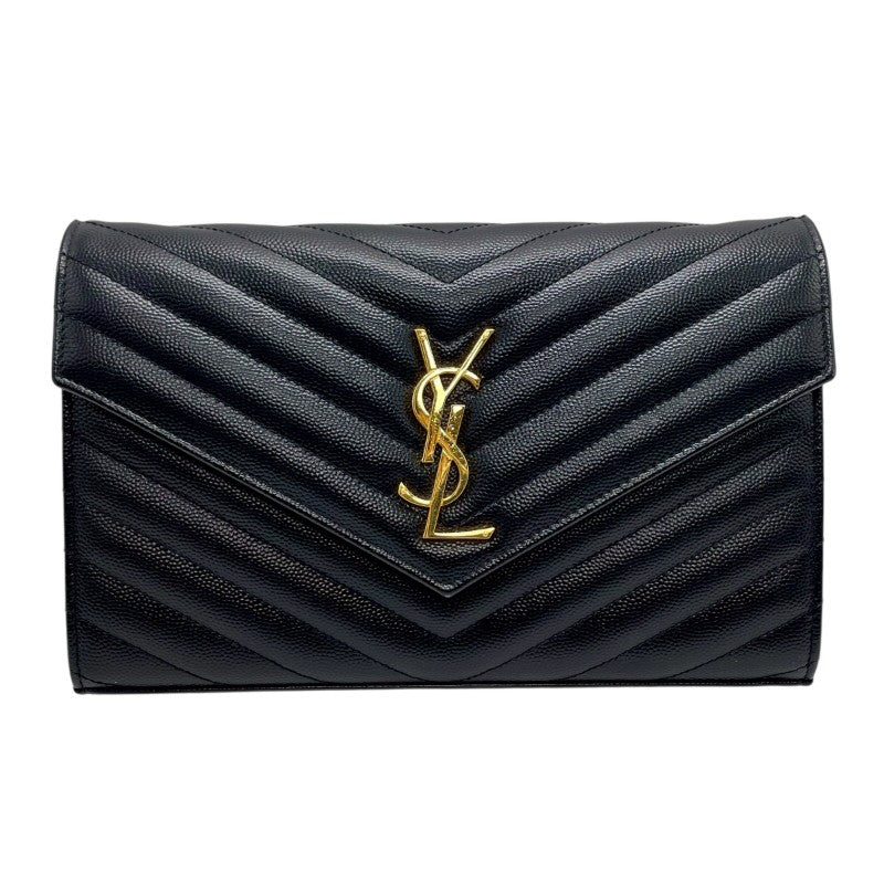 サンローラン SAINT LAURENT カサンドラ チェーンウォレット 377828