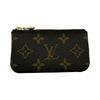 ルイ・ヴィトン LOUIS VUITTON ポシェット・クレ M62650 ブラウン モノグラム レディース コインケース