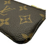 ルイ・ヴィトン LOUIS VUITTON ポシェット・クレ M62650 ブラウン モノグラム レディース コインケース