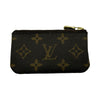 ルイ・ヴィトン LOUIS VUITTON ポシェット・クレ M62650 ブラウン モノグラム レディース コインケース