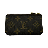 ルイ・ヴィトン LOUIS VUITTON ポシェット・クレ M62650 ブラウン モノグラム レディース コインケース