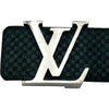 ルイ・ヴィトン LOUIS VUITTON サンチュール・LVイニシャル40MM 85cm M6875 ブラック ダミエ メンズ ベルト