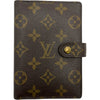 ルイ・ヴィトン LOUIS VUITTON アジェンダ PM R20005 ブラウン モノグラム ユニセックス 手帳カバー