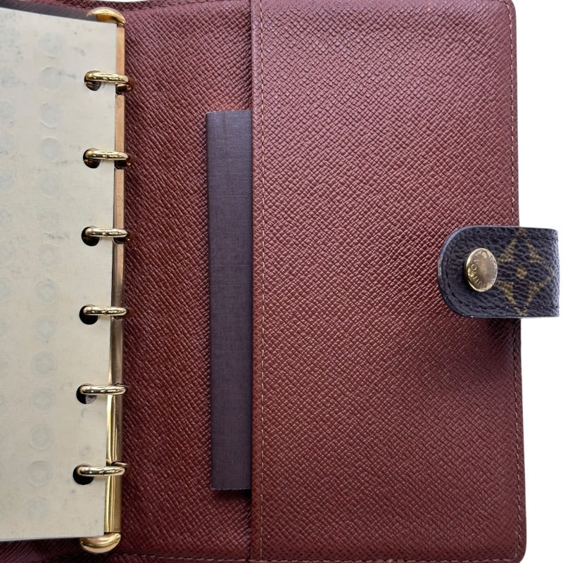 ルイ・ヴィトン LOUIS VUITTON アジェンダ PM R20005 ブラウン