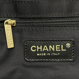 シャネル CHANEL ニュートラベルライントートMM A15991 ブラック ゴールド金具 ナイロンジャガード レディース トートバッグ