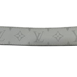 ルイ・ヴィトン LOUIS VUITTON サンチュール・リヴェルソ 90cm M0003 ホワイト モノグラム・ブロン メンズ ベルト
