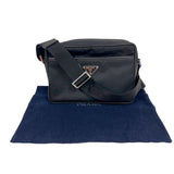 プラダ PRADA ナイロンショルダーバッグ ブラック　シルバー金具 ナイロン ユニセックス ショルダーバッグ