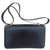 エルメス HERMES リングドゥ 〇U刻印 ブラック/ゴールド金具 ボックスカーフ レディース ショルダーバッグ