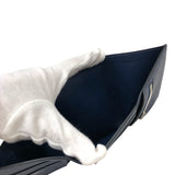 エルメス HERMES ベアンコンビネ W刻 ブルーサフィール シルバー金具 エプソン ユニセックス 二つ折り財布