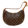 ルイ・ヴィトン LOUIS VUITTON クロワッサンMM M51512 ブラウン モノグラム レディース ショルダーバッグ